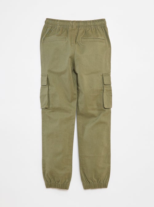 Pantalon avec poches et taille ajustable - Kiabi
