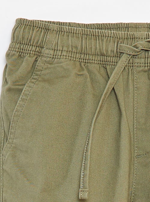 Pantalon avec poches et taille ajustable - Kiabi