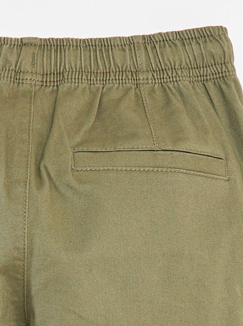 Pantalon avec poches et taille ajustable - Kiabi