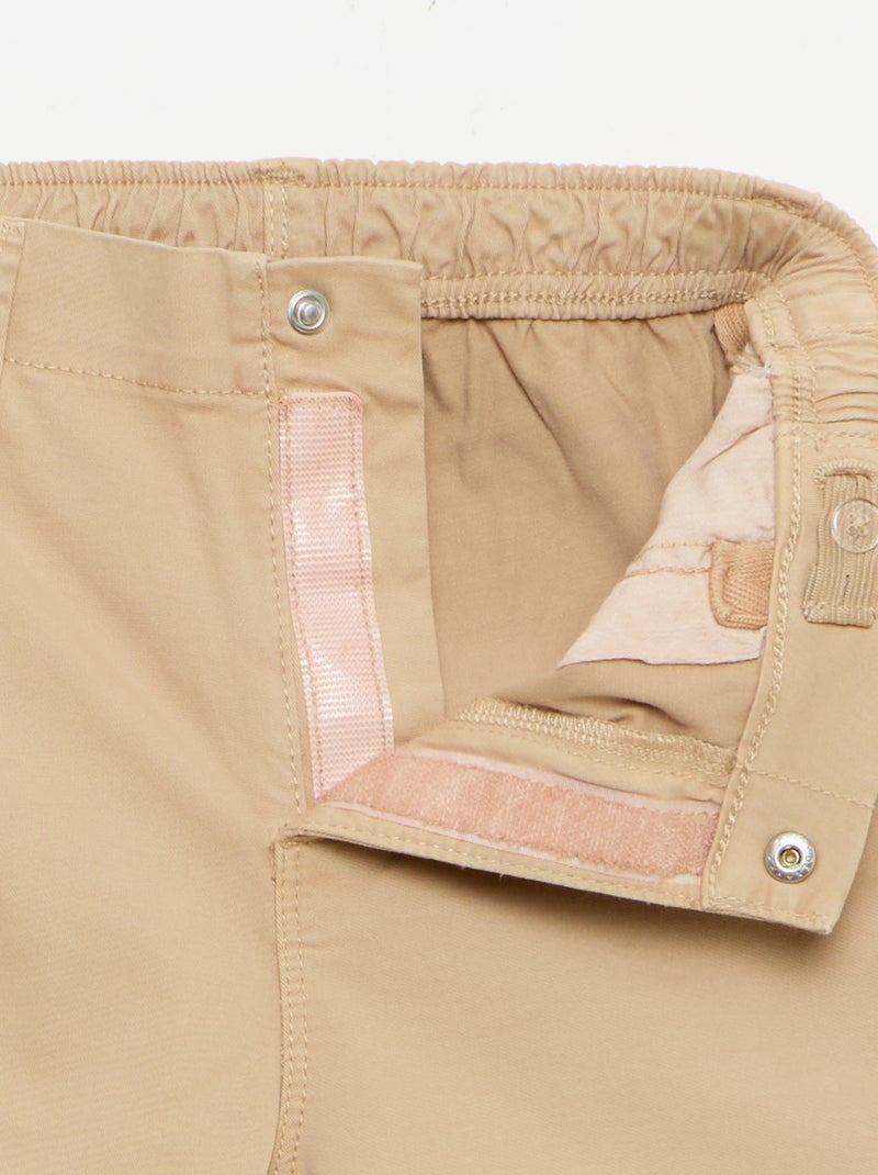 Pantalon chino - So Easy Beige - Kiabi