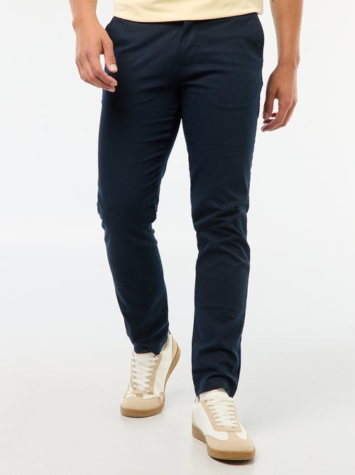 Pantalon chino en twill - Kiabi