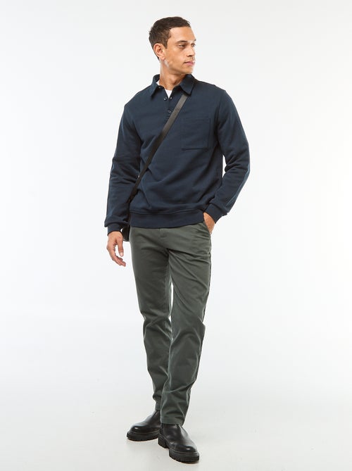 Pantalon chino en twill - Kiabi Pantalon chino en twill - Kiabi