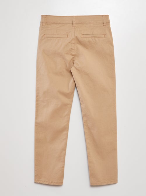 Pantalon chino slim - Kiabi