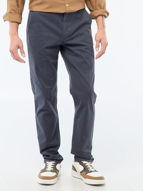 Pantalon chino slim - Kiabi