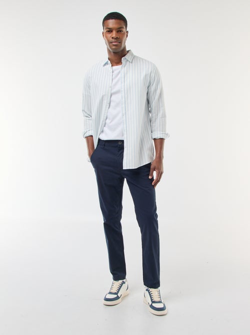 Pantalon chino slim L30 - Kiabi