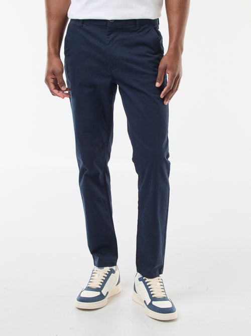 Pantalon chino slim L30 - Kiabi