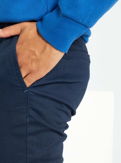 Pantalon chino slim L30 - Kiabi