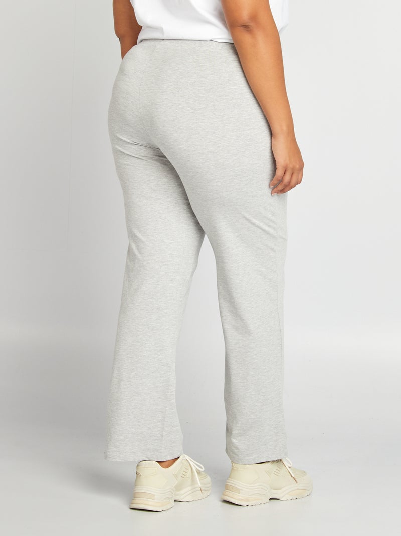 Pantalon confort fin Gris - Kiabi