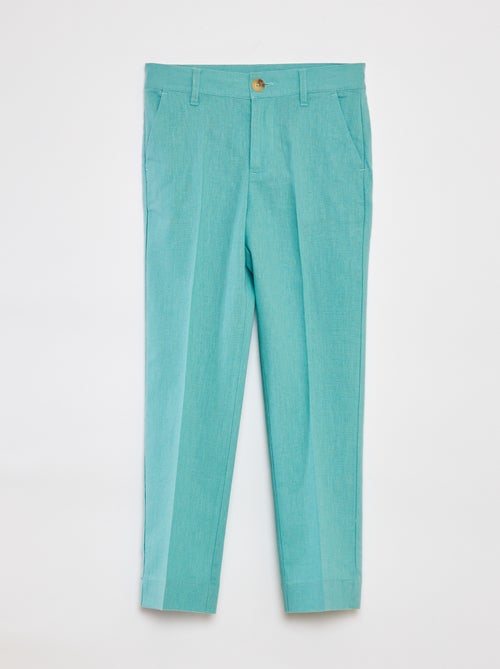Pantalon de costume ajustable - Kiabi