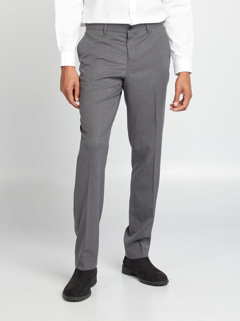 Pantalon de costume Gris - Kiabi