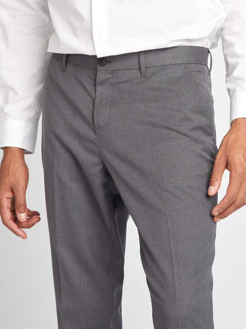Pantalon de costume Gris - Kiabi