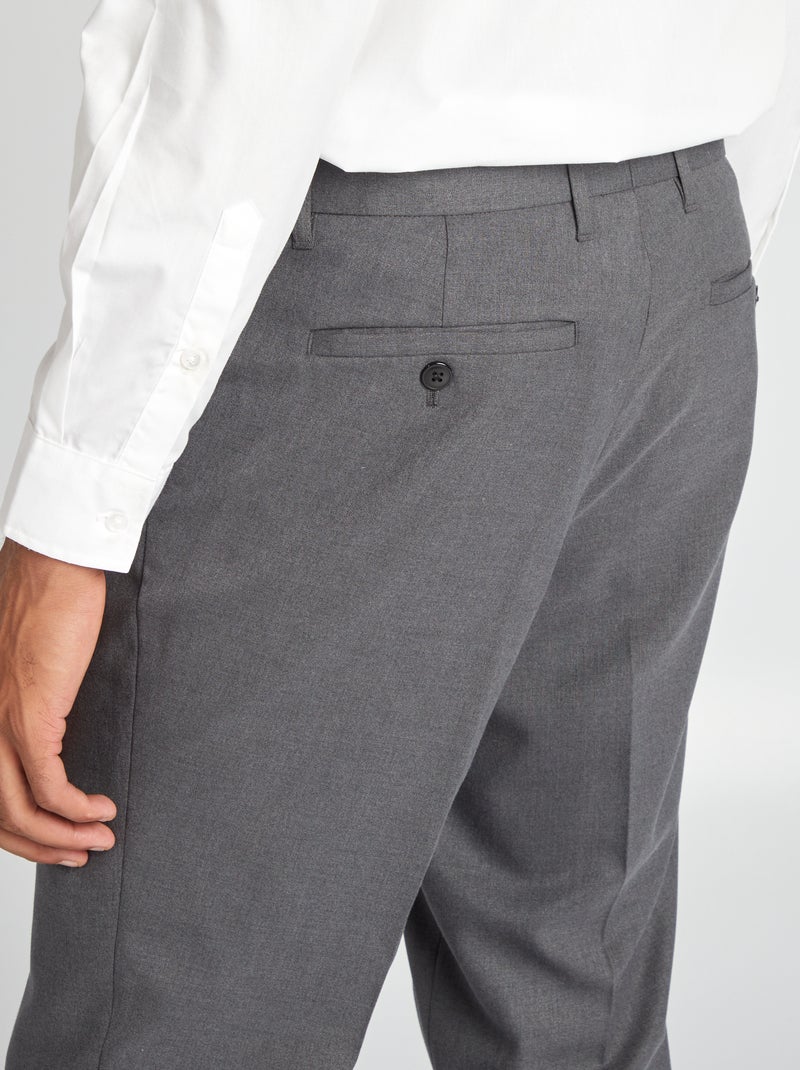 Pantalon de costume Gris - Kiabi