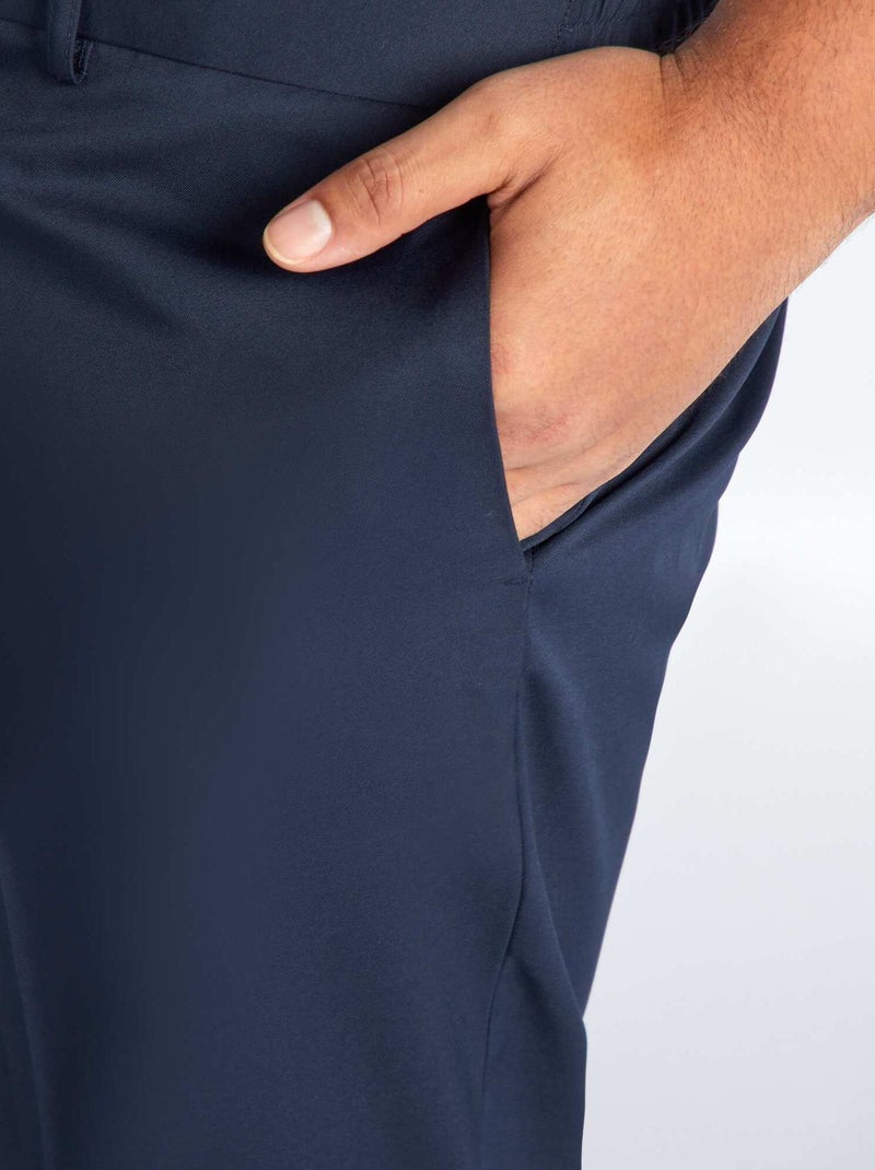 Pantalon de costume slim Bleu - Kiabi