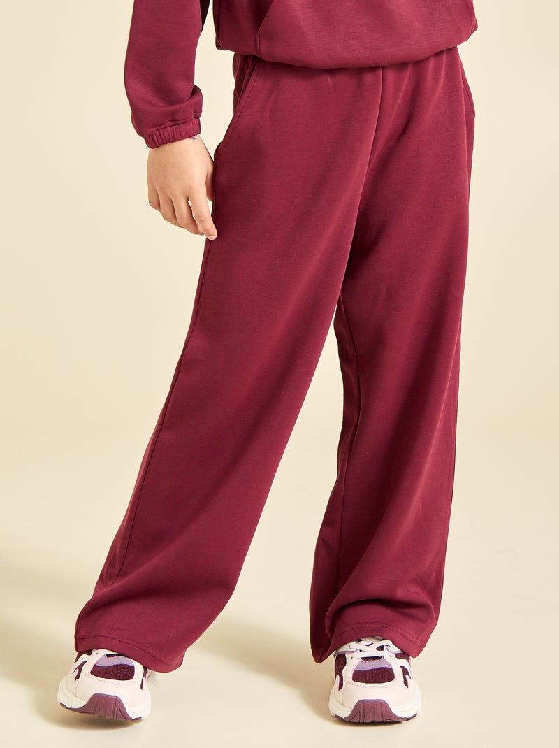 Pantalon de jogging - Ekstract Rouge - Kiabi