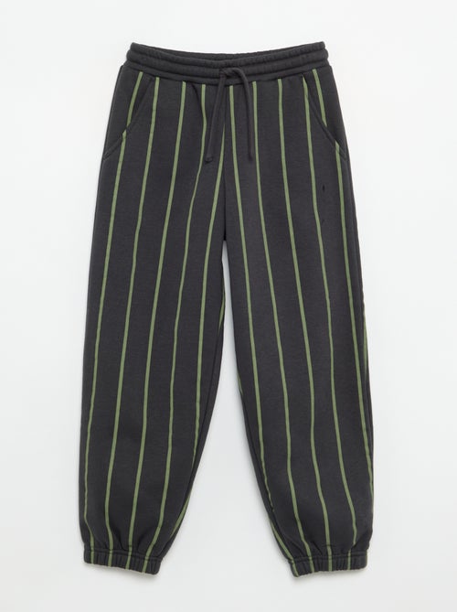 Pantalon de jogging à rayures - Kiabi