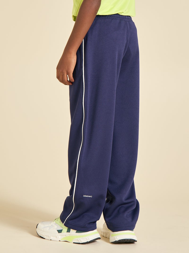 Pantalon de jogging coupe regular (ekstract) Bleu - Kiabi