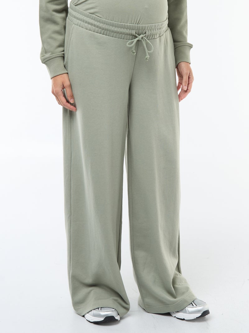 Pantalon de jogging de maternité Vert - Kiabi