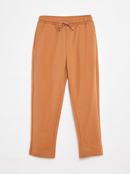 Pantalon de jogging  droit uni - Coupe + confortable - Kiabi