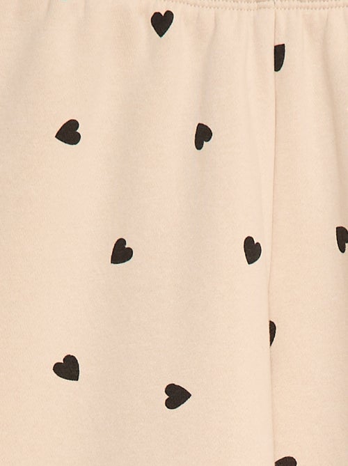 Pantalon de jogging en molleton gratté - Kiabi