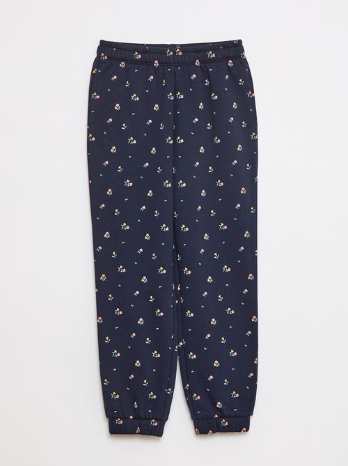 Pantalon de jogging en molleton gratté - Kiabi
