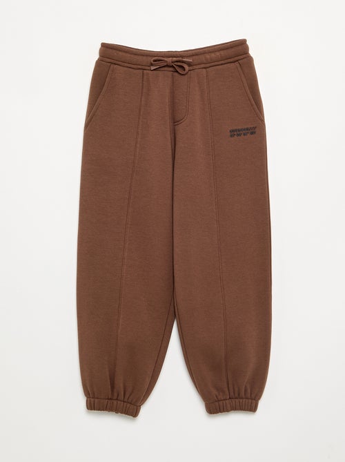 Pantalon de jogging en polaire - Kiabi