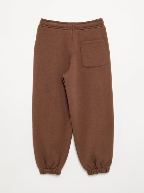 Pantalon de jogging en polaire - Kiabi