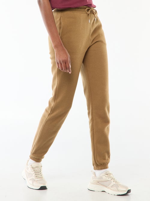 Pantalon de jogging femme en maille lourde - Kiabi Pantalon de jogging femme en maille lourde - Kiabi