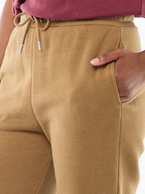 Pantalon de jogging femme en maille lourde - Kiabi Pantalon de jogging femme en maille lourde - Kiabi