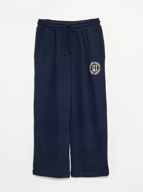 Pantalon de jogging homme en molleton French Terry à taille élastiquée - Kiabi