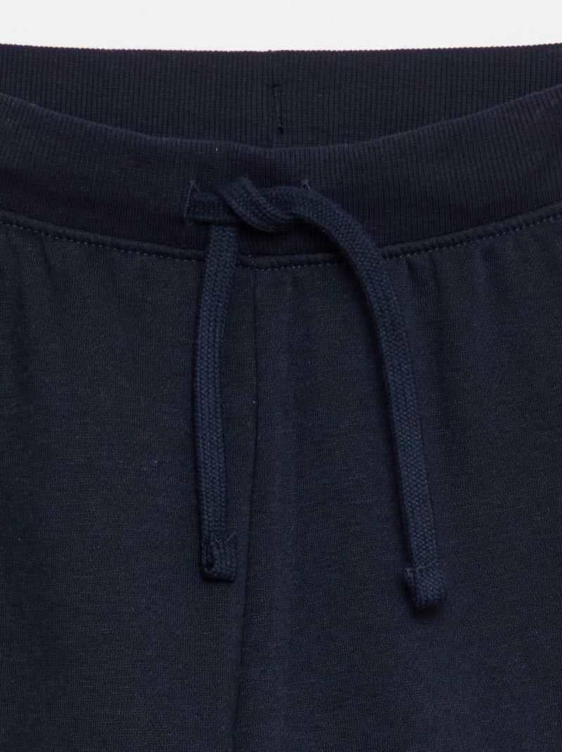 Pantalon de jogging Marine - Kiabi