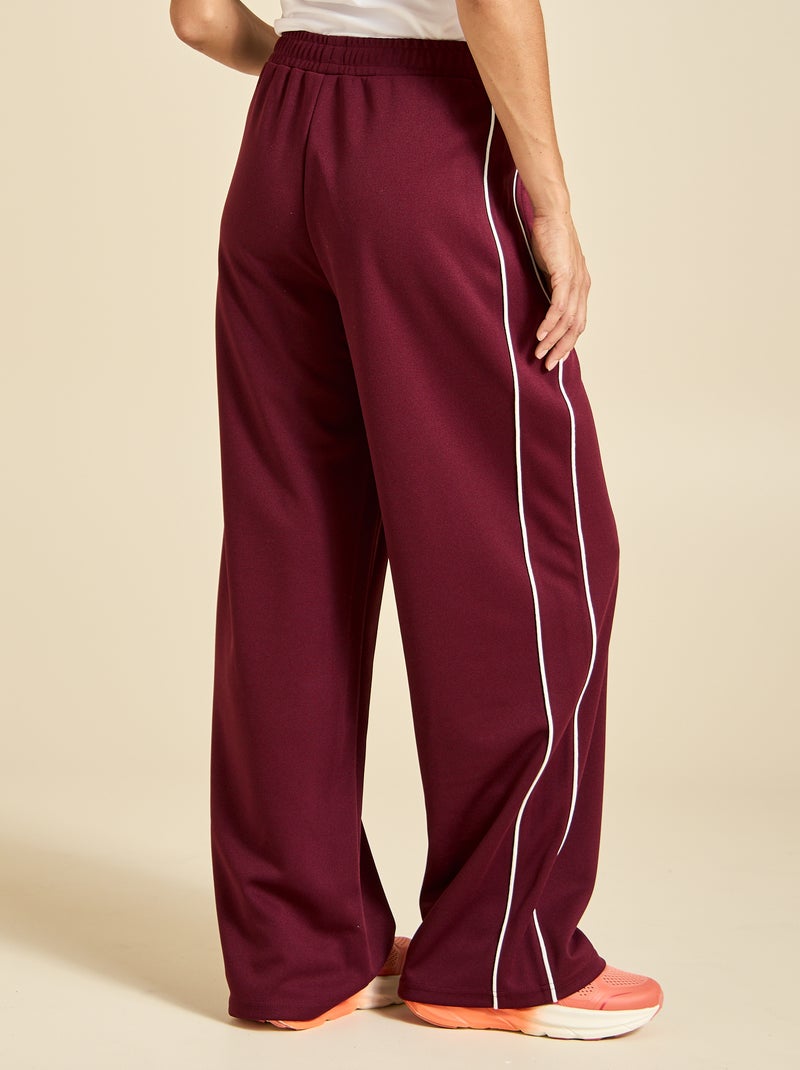 Pantalon de jogging multi-sport (ekstract) Rouge - Kiabi
