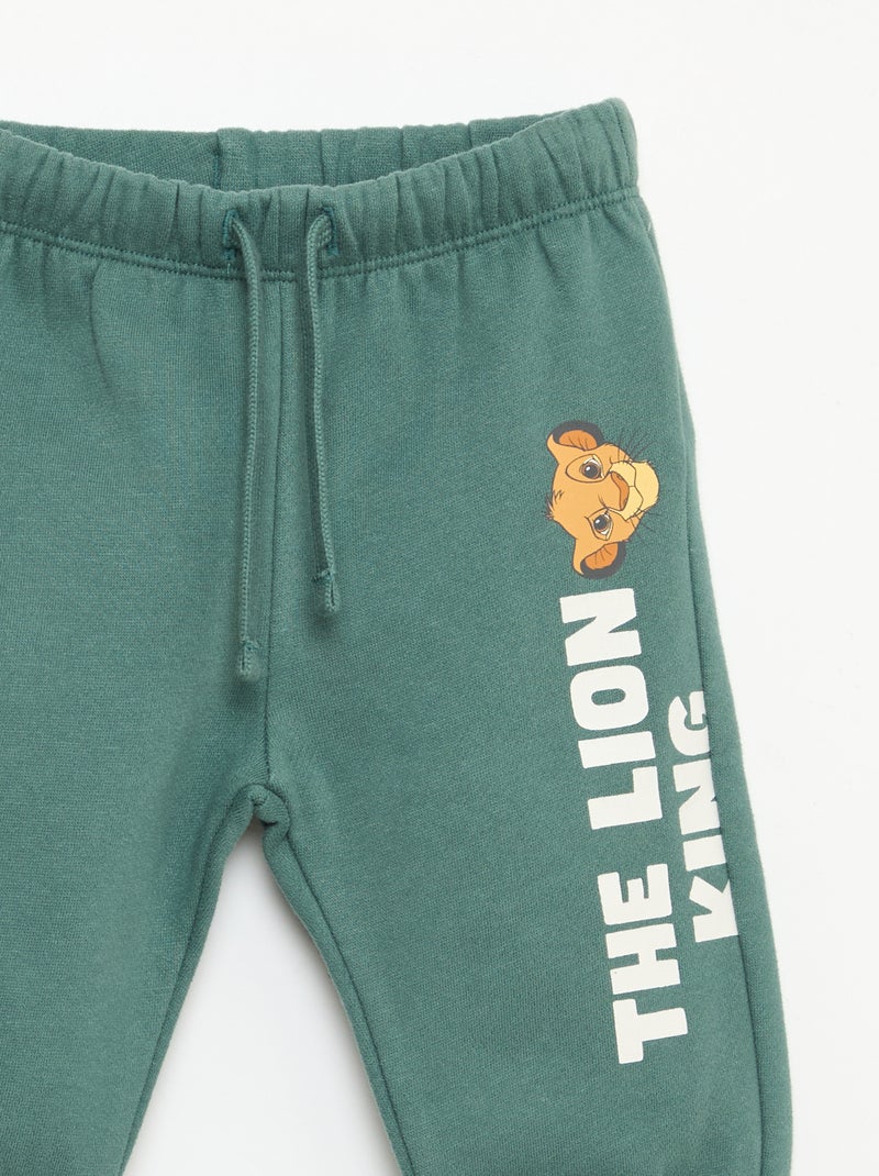 Pantalon de jogging 'Simba' 'Disney' Vert - Kiabi