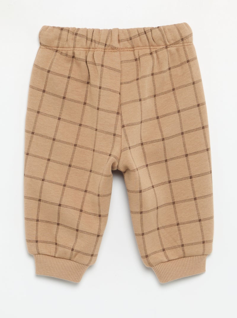 Pantalon de jogging 'Tic & Tac' 'Disney' Beige - Kiabi