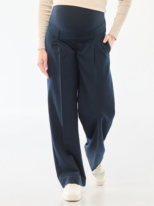 Pantalon de maternité coupe large de maternité - Kiabi