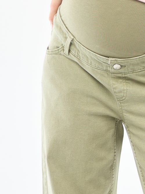 Pantalon de maternité wide leg - Kiabi