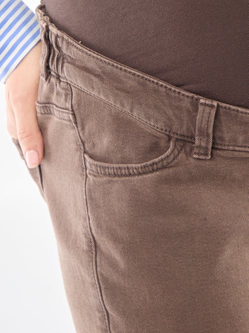 Pantalon de maternité wide leg - Kiabi