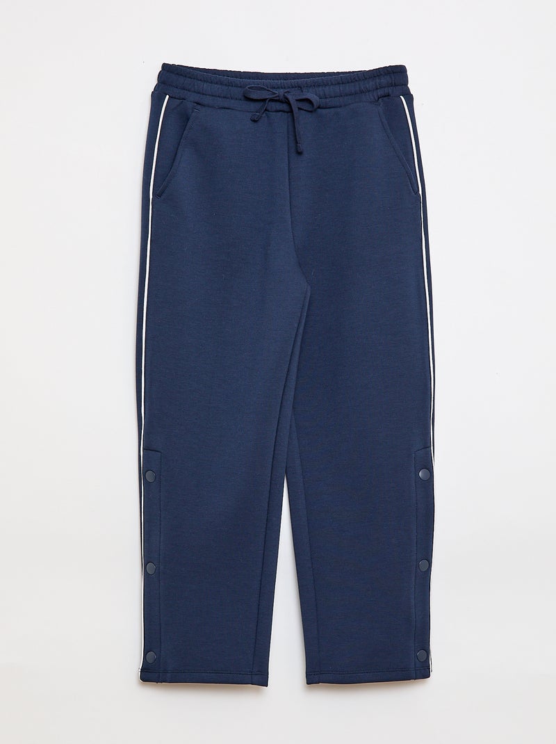 Pantalon de sport - Collection facile à enfiler Bleu - Kiabi