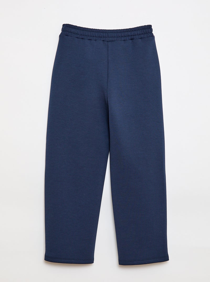 Pantalon de sport - Collection facile à enfiler Bleu - Kiabi