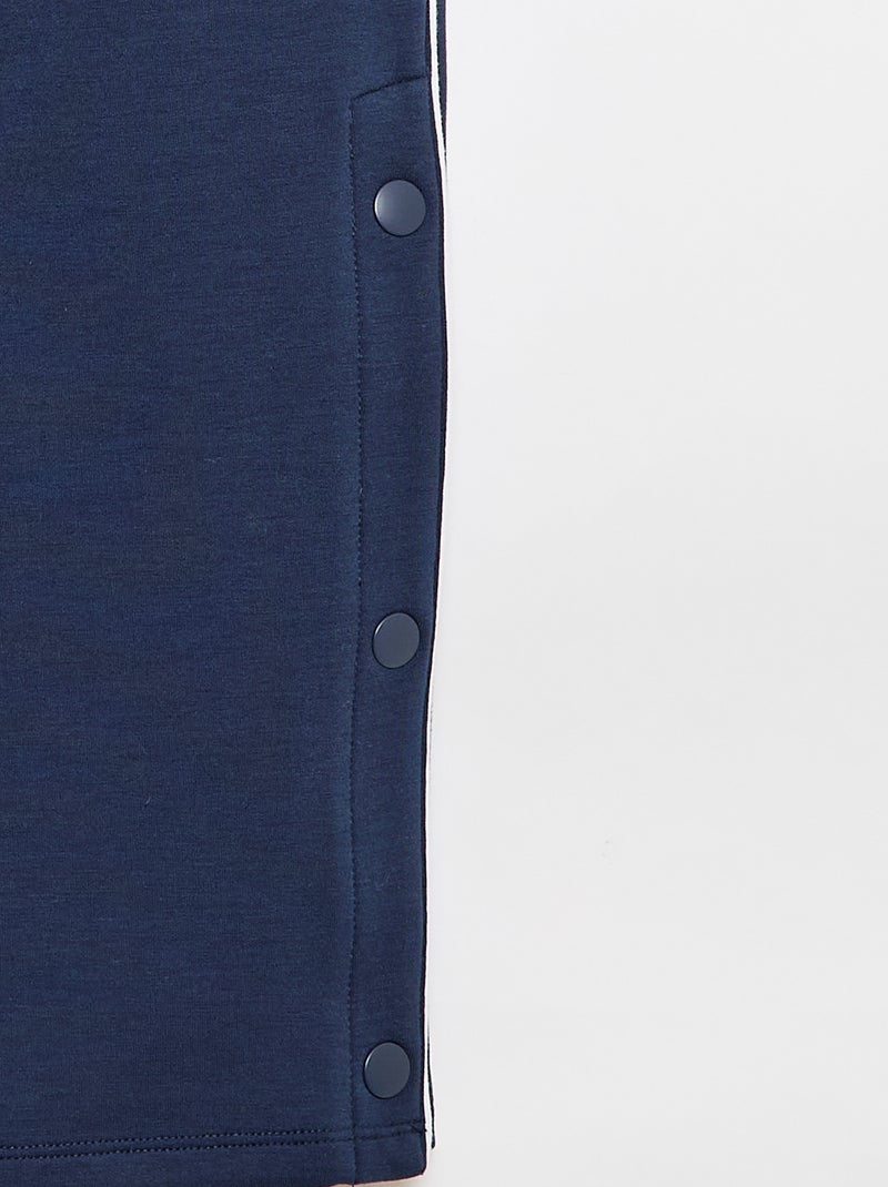 Pantalon de sport - Collection facile à enfiler Bleu - Kiabi