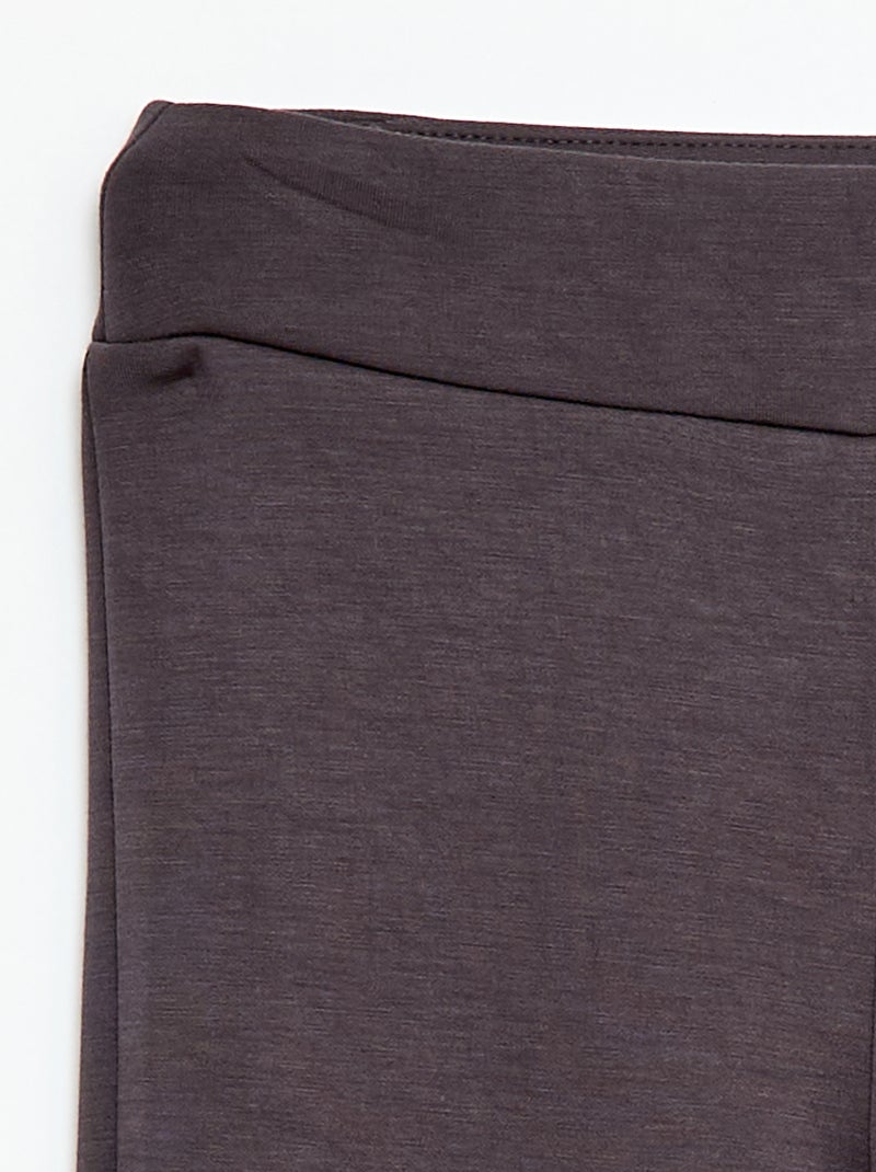 Pantalon de sport coupe flare Noir - Kiabi