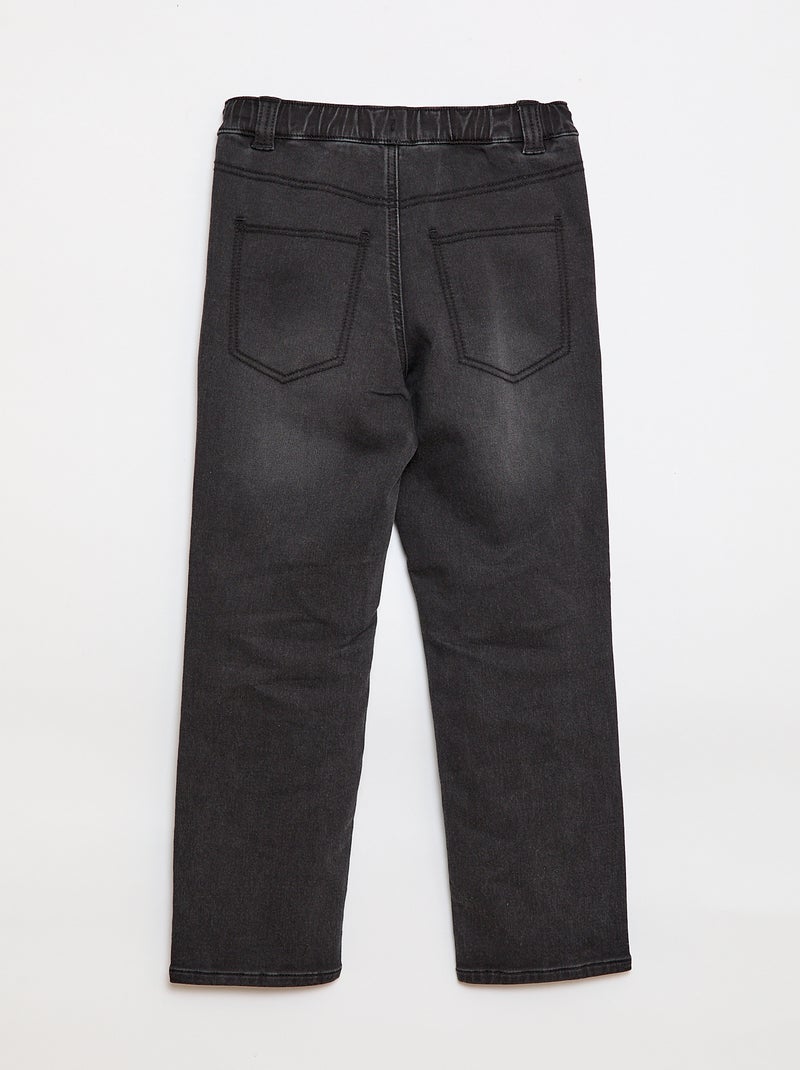 Pantalon denim - So Easy Gris - Kiabi