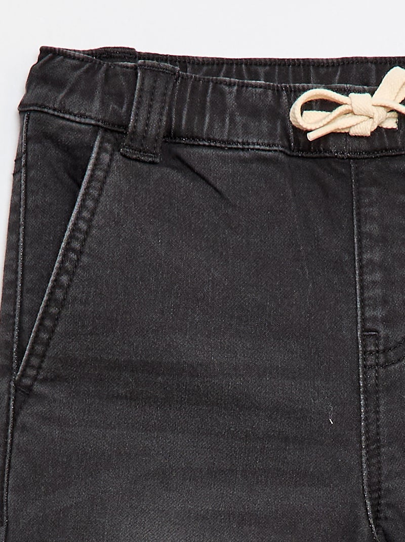 Pantalon denim - So Easy Gris - Kiabi