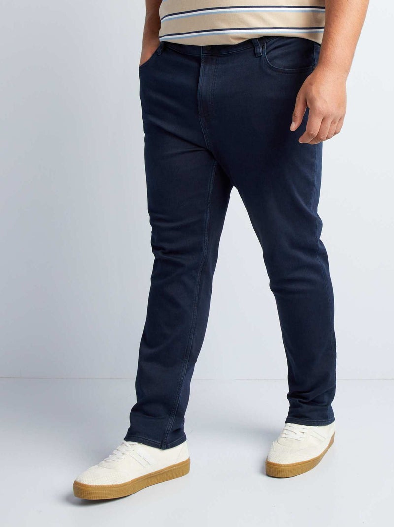 Pantalon denim slim fit BLEU - Kiabi