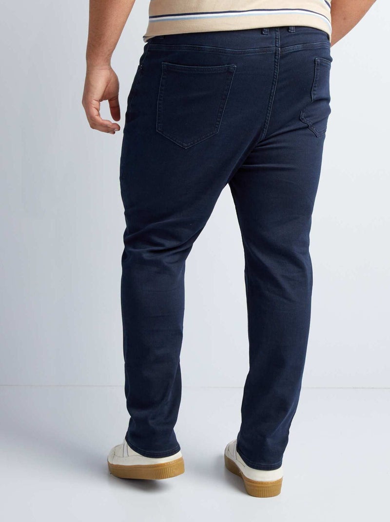Pantalon denim slim fit BLEU - Kiabi