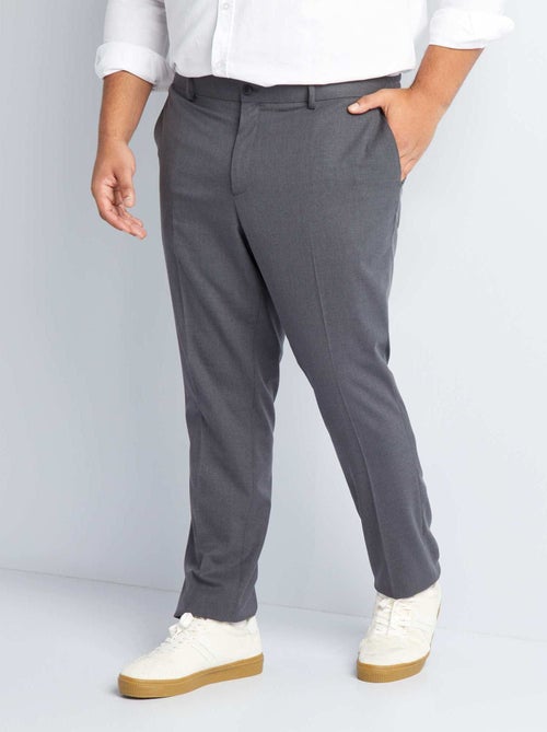 Pantalon en costume slim - Kiabi