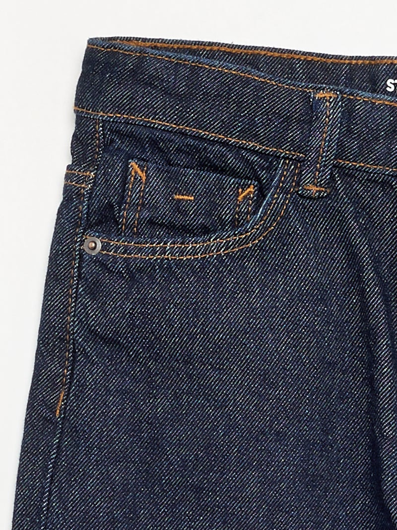 Pantalon en denim Bleu - Kiabi