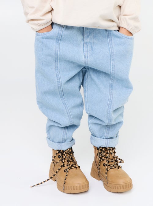 Pantalon en denim - Kiabi