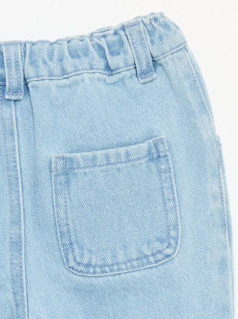 Pantalon en denim Bleu - Kiabi