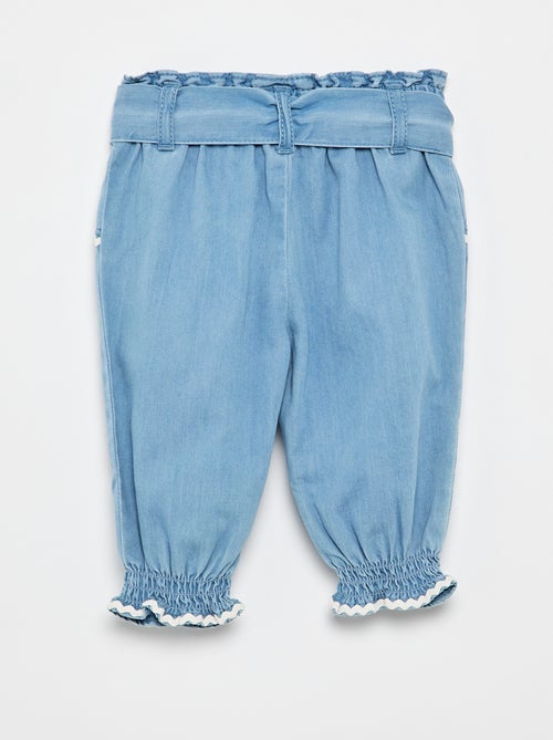 Pantalon en denim léger - Kiabi