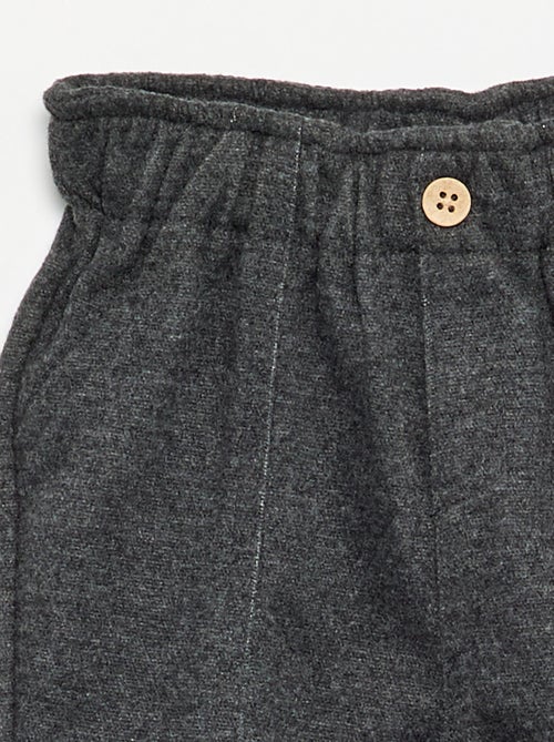 Pantalon en flanelle grattée - Kiabi